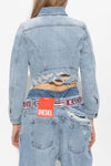 Diesel - džínová bunda DE-SLIMMY-P A09643
