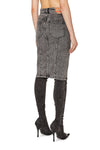 Diesel - Dámská sukně DE-PENCIL A09736 šedá