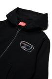 Diesel - junior mikina SWELTHOODZIP J02001 0JFAV K900